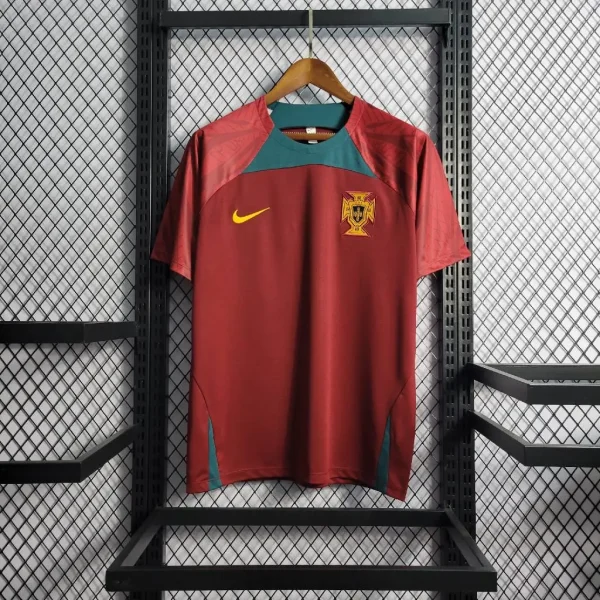 Portugal 2022/23 Red Pre-Match Training Jersey