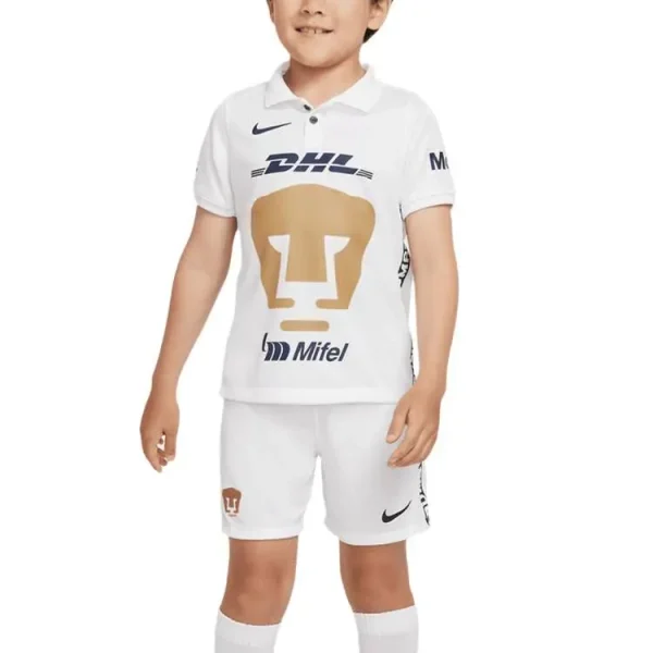 Pumas UNAM 2021/22 Home Kids Jersey And Shorts Kit
