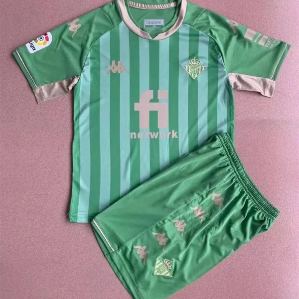 Real Betis 2021/22 Special Kids Jersey And Shorts Kit
