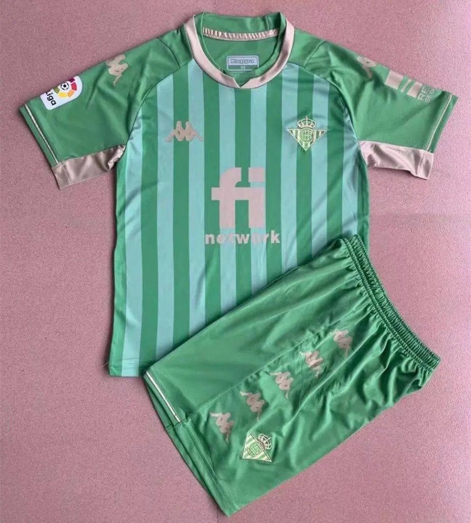 Real Betis 2021/22 Special Kids Jersey And Shorts Kit
