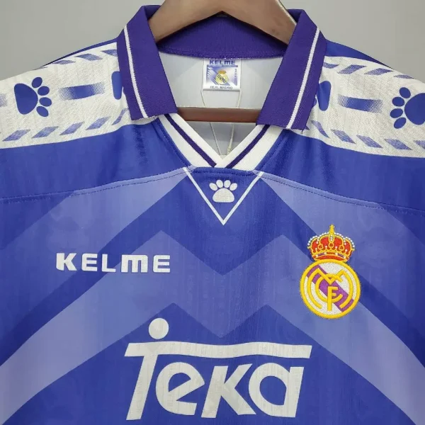 Real Madrid 1996/97 Away Retro Jersey