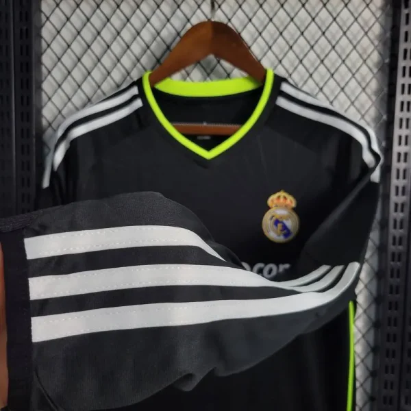 Real Madrid 2010/11 Away Long Sleeves Retro Jersey