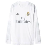 Real Madrid 2015/16 Home Long Sleeves Retro Jersey