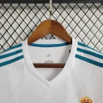 Real Madrid 2017/18 Home Long Sleeve Retro Jersey