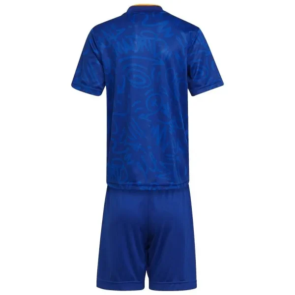 Real Madrid 2021/22 Away Kids Jersey And Shorts Kit