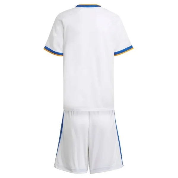 Real Madrid 2021/22 Home Kids Jersey And Shorts Kit