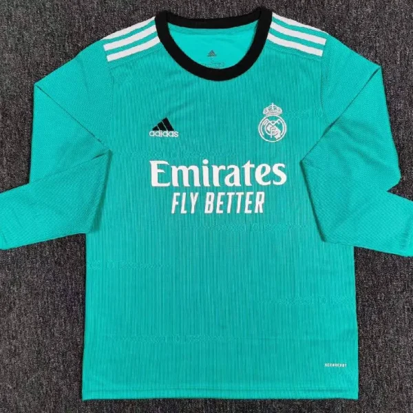 Real Madrid 2021/22 Third Long Sleeve Jersey