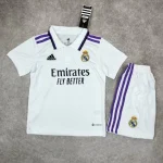 Real Madrid 2022/23 Home Kids Jersey And Shorts Kit