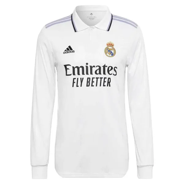 Real Madrid 2022/23 Home Long Sleeves Player Version Jersey