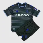 Real Sociedad 2022/23 Away Kids Jersey And Shorts Kit