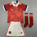 Russia 2021 Home Kids Jersey And Shorts Kit