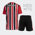Sao Paulo 2022 Away Kids Jersey And Shorts Kit