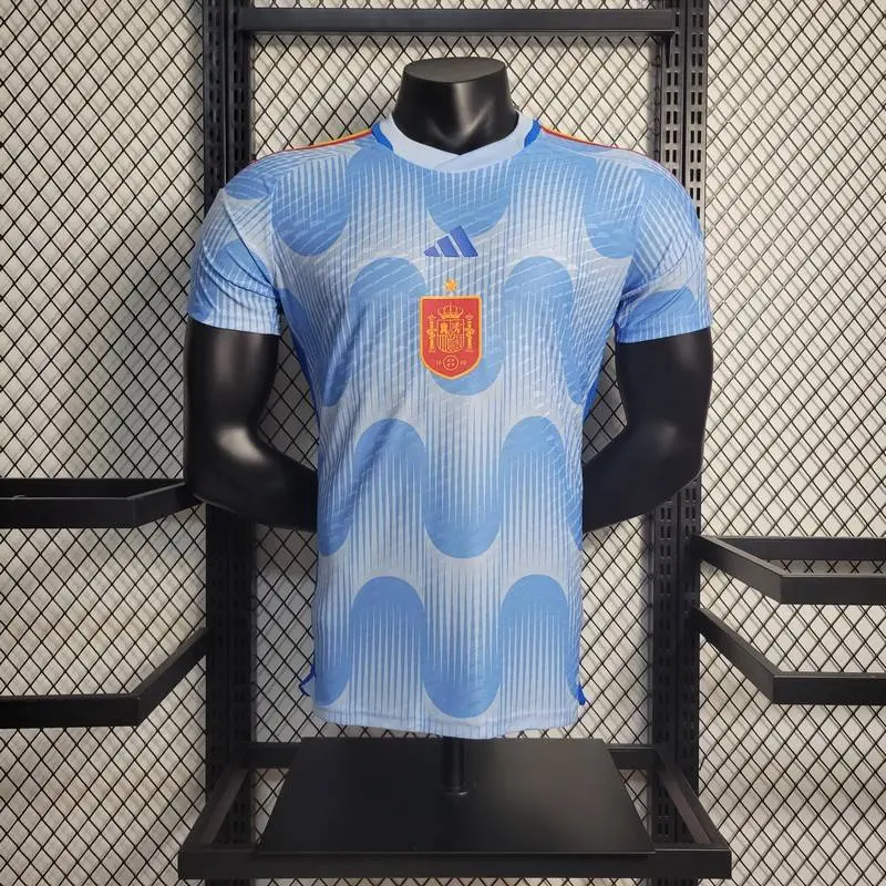 Spain 2022/23 Away World Cup Player Version Jersey