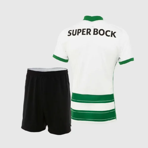 Sporting CP 2021/22 Home Kids Jersey And Shorts Kit