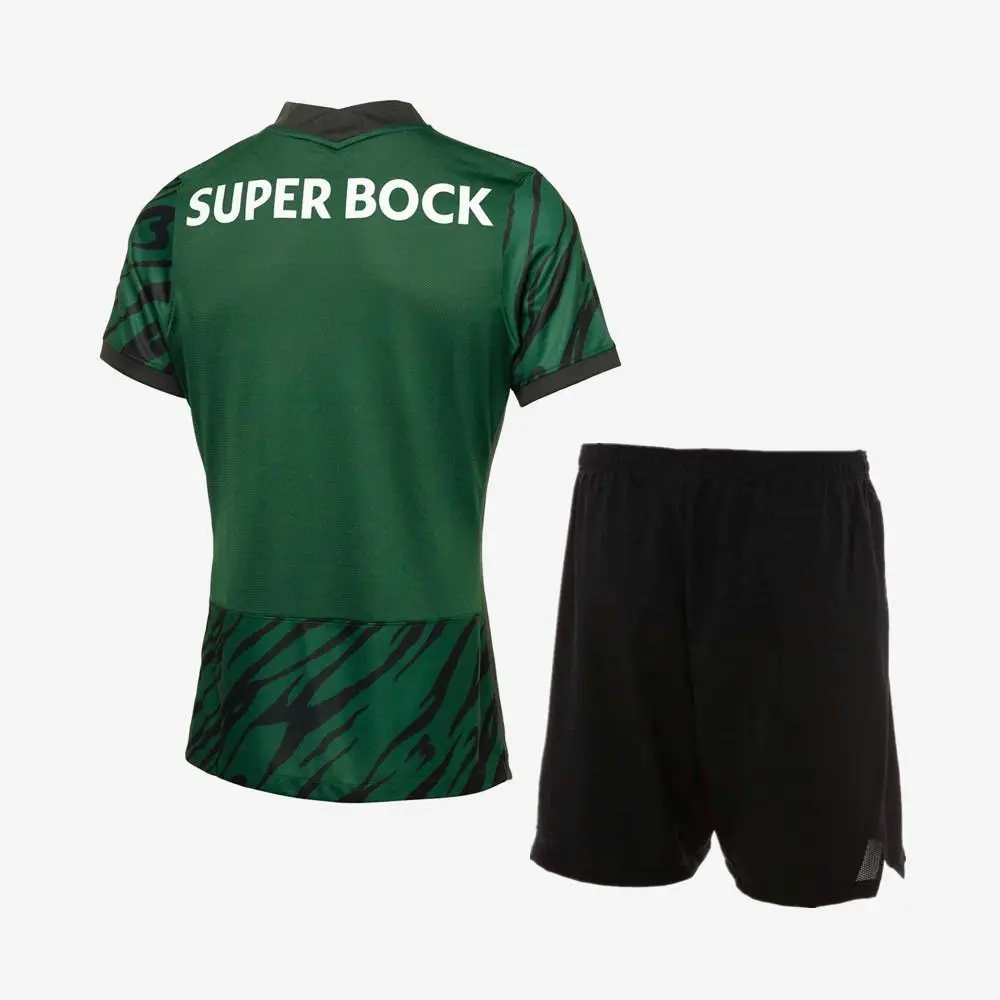 Sporting CP 2021/22 Third Kids Jersey And Shorts Kit