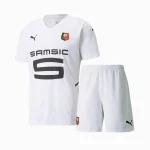 Stade Rennais 2021/22 Away Kids Jersey And Shorts Kit