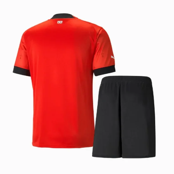 Stade Rennais 2022/23 Home Kids Jersey And Shorts Kit