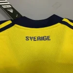 Sweden 2021 Home Kids Jersey And Shorts Kit