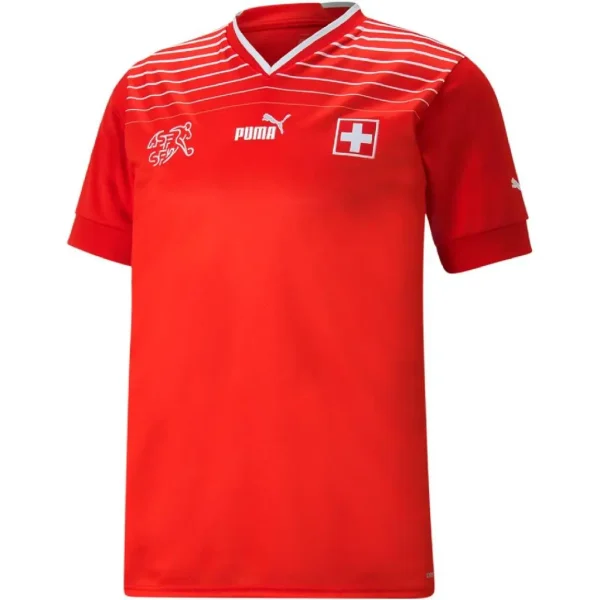 Switzerland 2022 World Cup Home Jersey