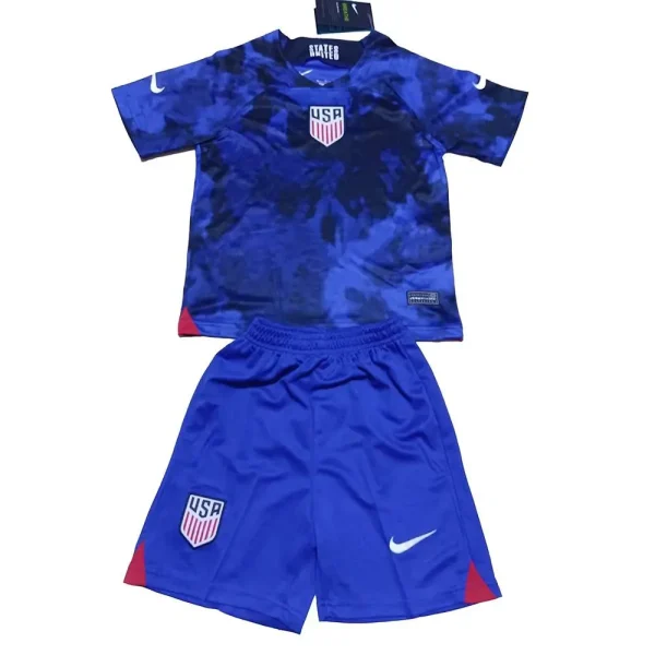 USA 2022/23 Away Kids Jersey And Shorts Kit