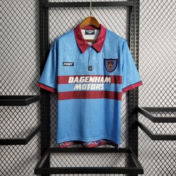 West Ham United 1995/97 Away Retro Jersey