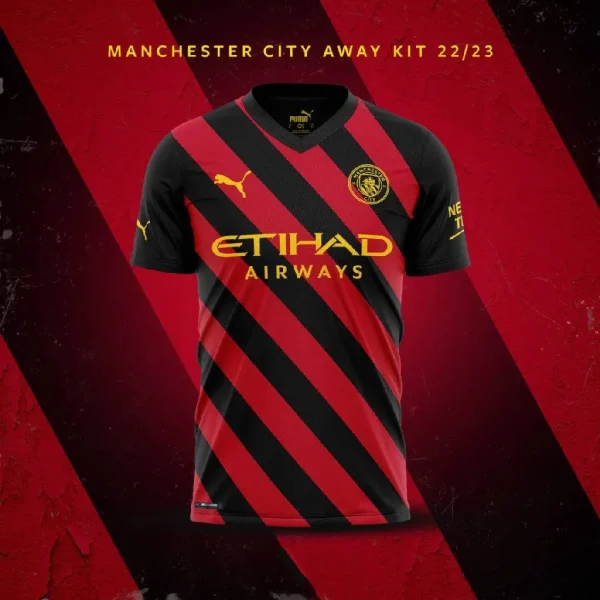 Manchester City 2022/23 Away Jersey