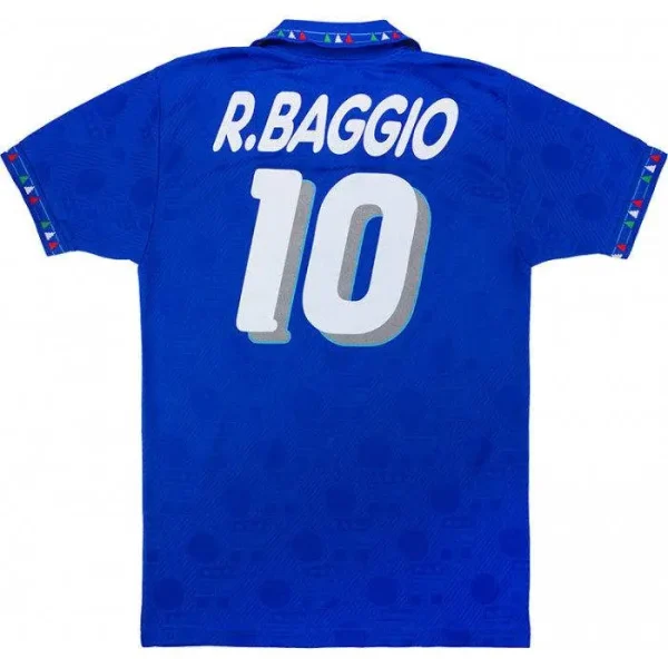 Italy 1994 Home R.baggio #10 Retro Jersey