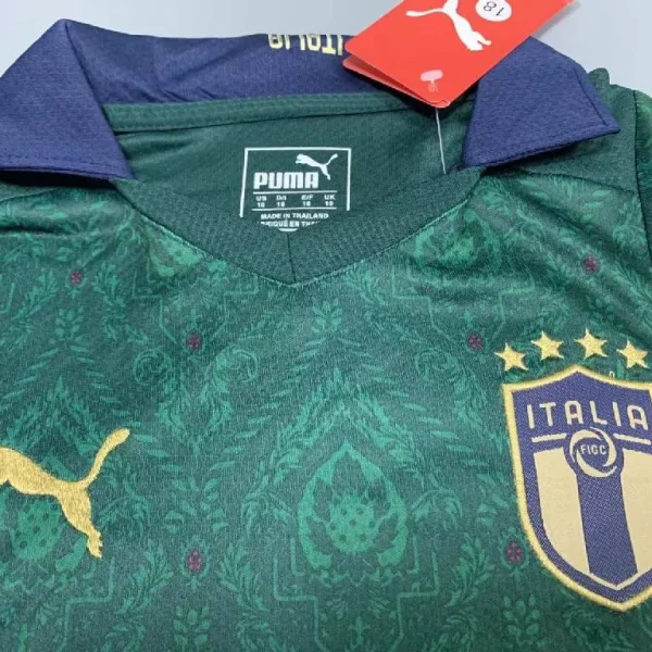 Italy 2021 Third Kids Jersey And Shorts Kit