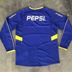 Boca Juniors 2003-2004 Home Long Sleeves Retro Jersey