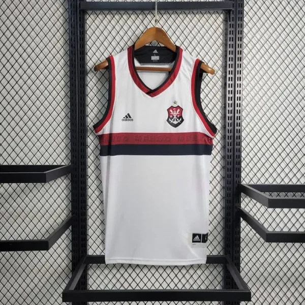 Flamengo 2020/21 Away Tank Top White