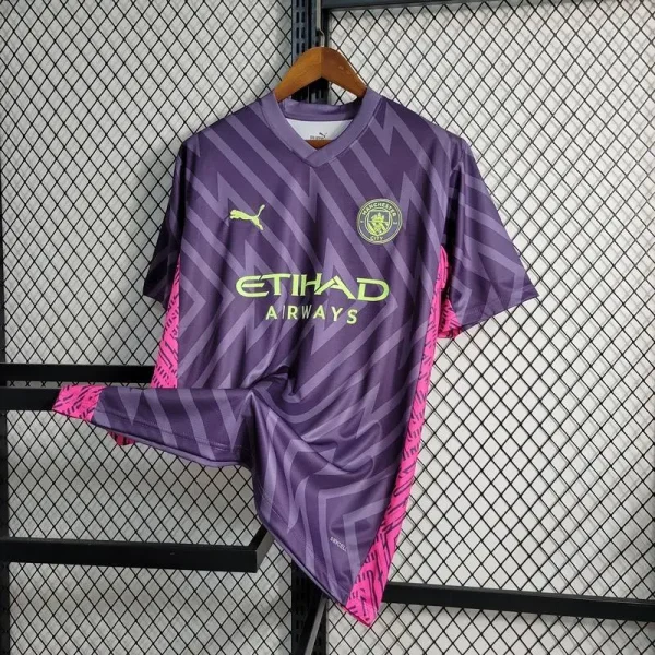 Manchester City 2023/24 Goalkeeper Jersey Purple