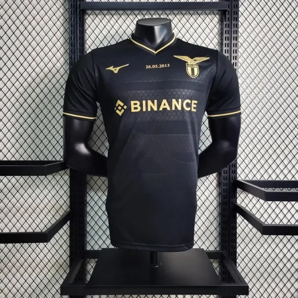 Lazio 2023/24 10th Anniversary Edition Player Version Jersey Black