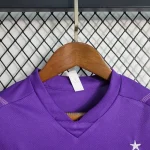 Cruzeiro 2023/24 Purple Kids Jersey And Shorts Kit