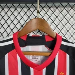 Sao Paulo 2023/24 Away Kids Jersey And Shorts Kit