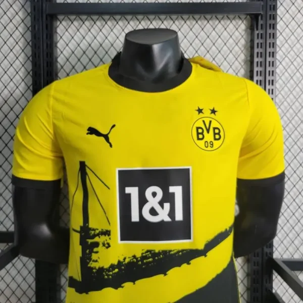 Borussia Dortmund 2023/24 Home Player Version Jersey