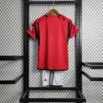 Manchester United 2023/24 Home Kids Jersey And Shorts Kit