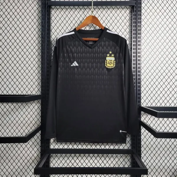 Argentina 2023/24 Black Long Sleeves Jersey
