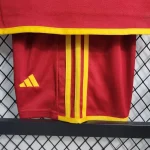 AS Roma 2023/24 Home Kids Jersey And Shorts Kit