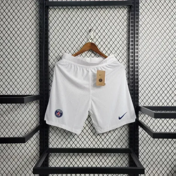 Paris Saint-Germain 2023/24 White Player Version Shorts