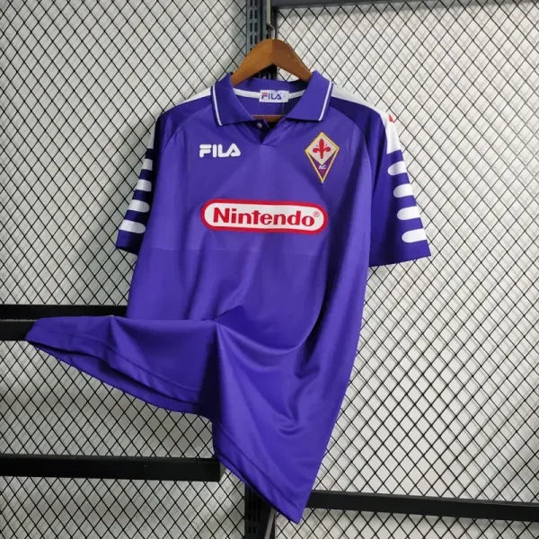 Fiorentina 1998/99 Home Retro Jersey
