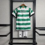 Celtic 2023/24 Home Kids Jersey And Shorts Kit
