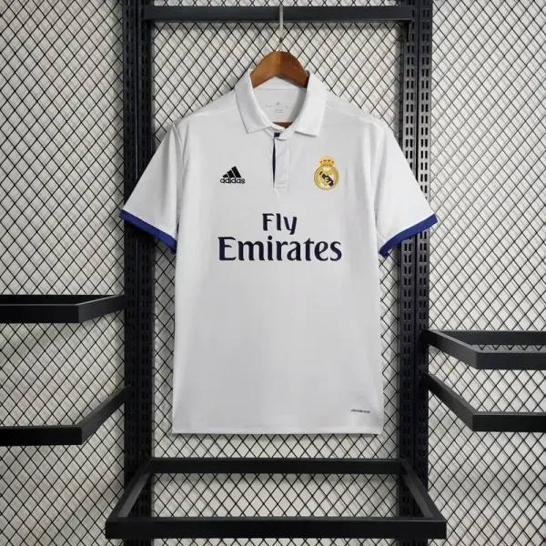 Real Madrid 2016/17 Home Retro Jersey