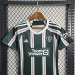 Manchester United 2023/24 Away Kids Jersey And Shorts Kit