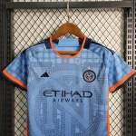 New York City 2023/24 Home Kids Jersey And Shorts Kit