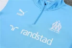 Olympique Marseille 2023-24 Half-zip Tracksuit