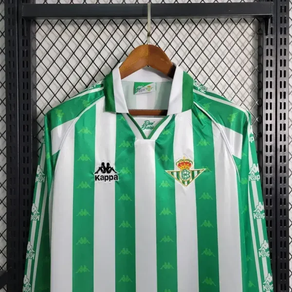 Real Betis 1995/1997 Home Long Sleeves Retro Jersey