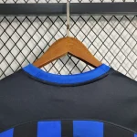 Inter Milan 2023/24 Home Long Sleeves Jersey With AD