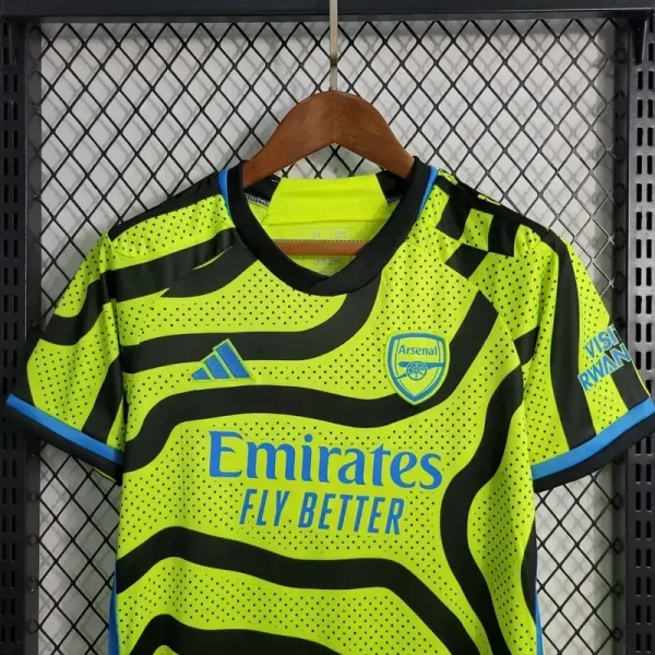 Arsenal 2023/24 Away Kids Jersey And Shorts Kit