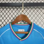 Napoli 2023/24 Home Kids Jersey And Shorts Kit