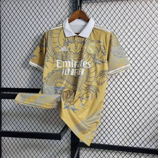 Real Madrid 2023/24 Yellow Dragon Special Edition Jersey